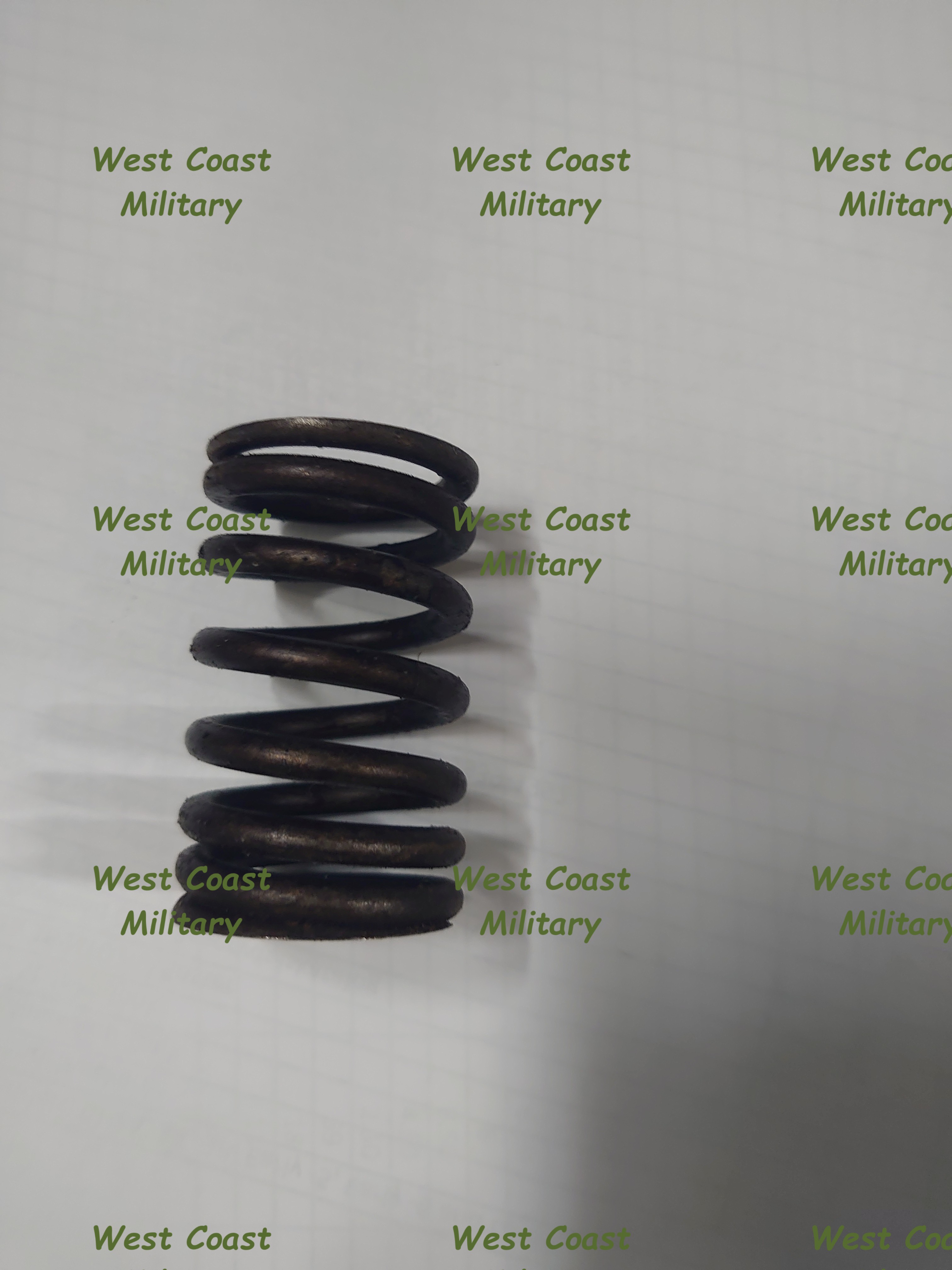 Spring engine valve