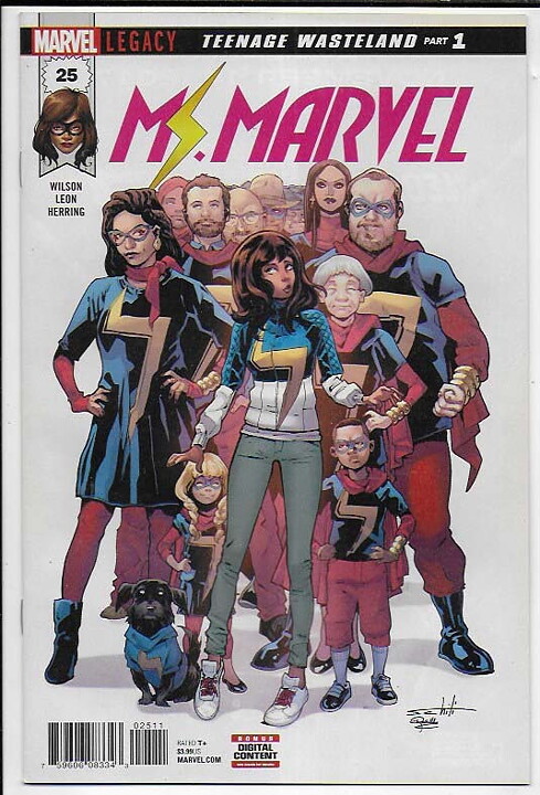 Ms. Marvel 2015 Series # 25 Cover A NM