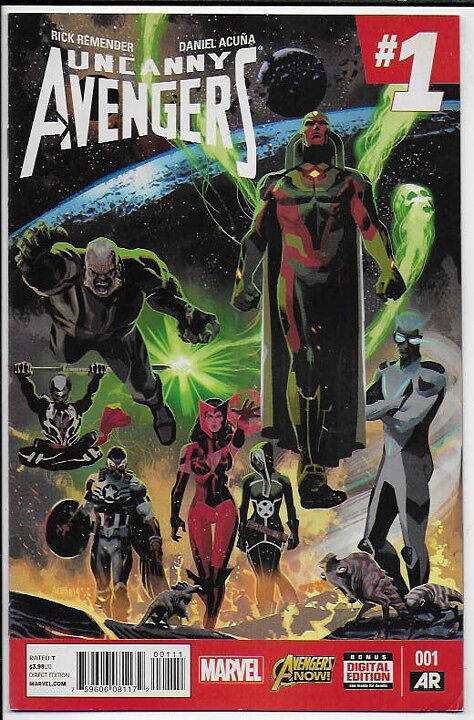 Uncanny Avengers 2014 Series # 1 VF- 1st Issue