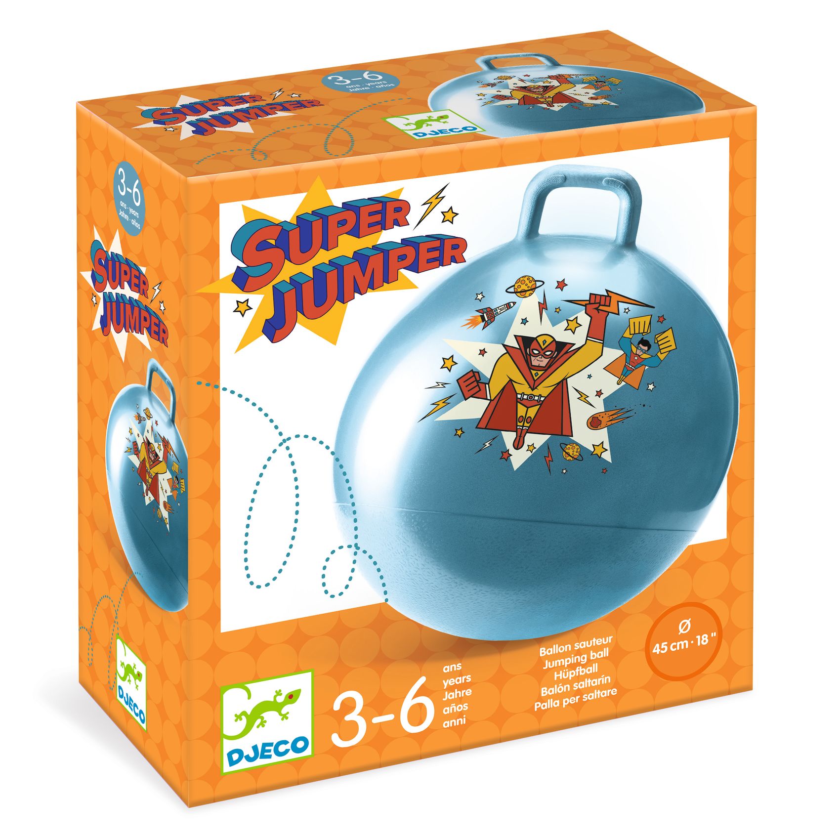 Hoppboll Super Jumper - Djeco - 2