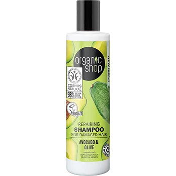 Organic Shop Schampo Avocado & Oliv 280ml