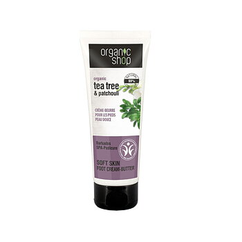 Organic Shop Foot Cream Tea Tree & Patchouli 75ml