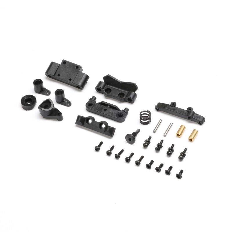 LOSI Bulkhead, Pin Mounts, Steering Rack, Servo Saver: Micro-B/T
