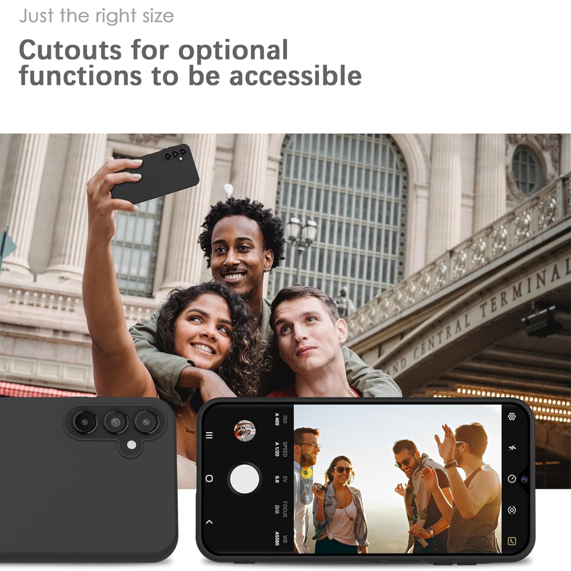Samsung Galaxy A36 skal mobilskal silikon / TPU - 3