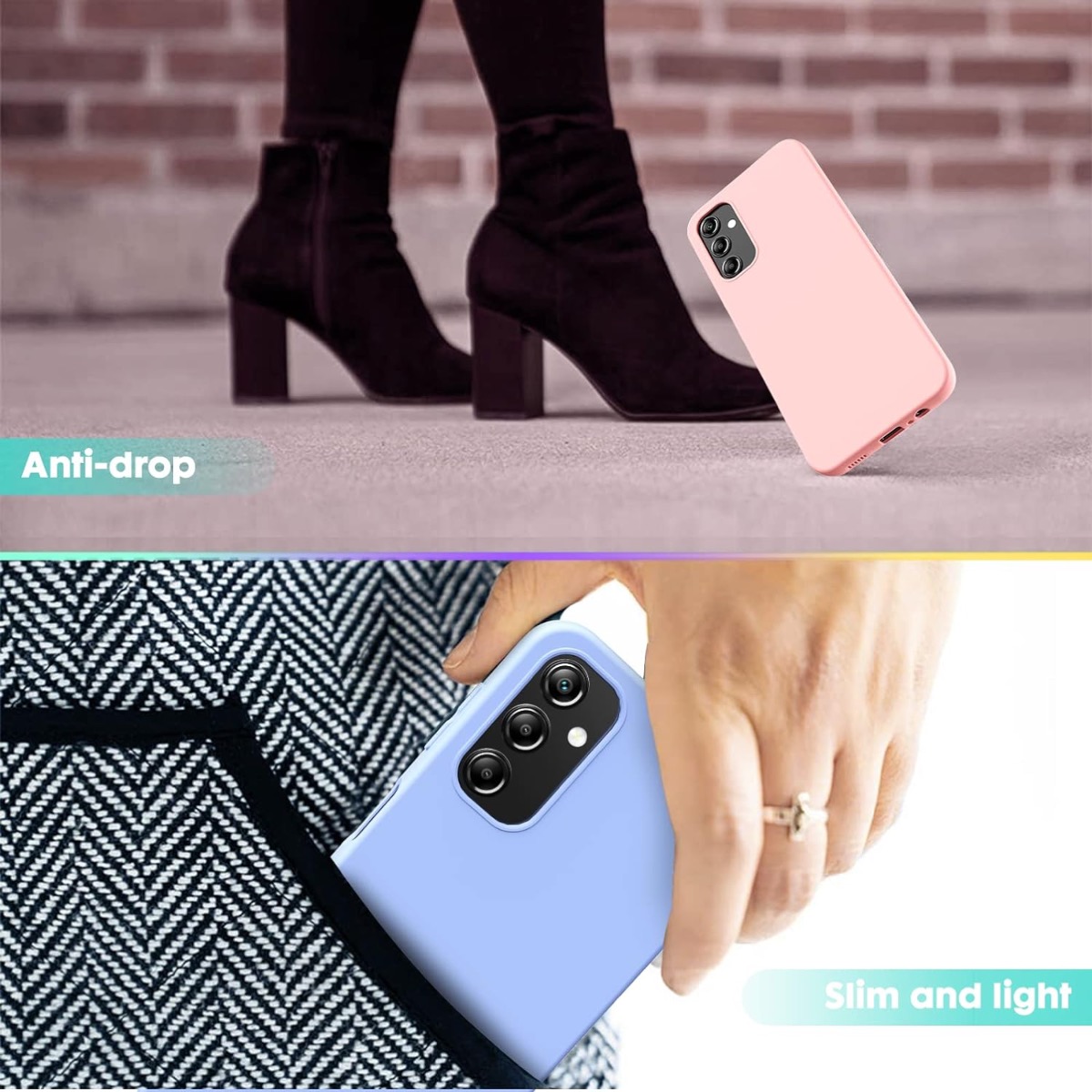 Samsung Galaxy A35 skal mobilskal silikon / TPU - 5