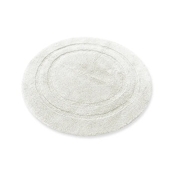 Round Bathroom Rug Turin, Off-White