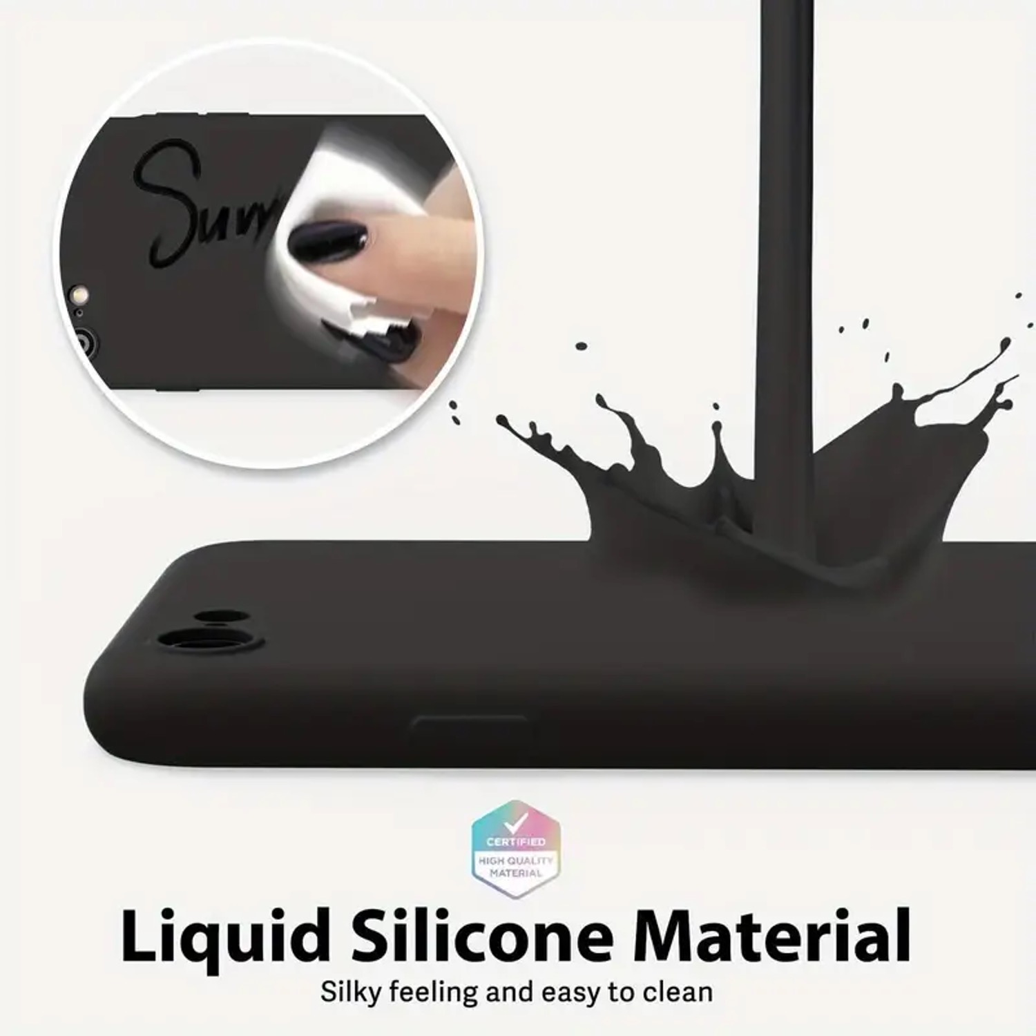 Iphone 16e skal mobilskal silikon /  TPU - 5