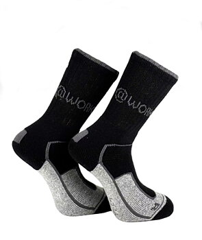 Grov arbetssocka Ull 2-pack