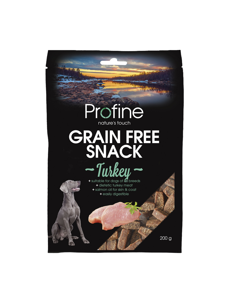 Profine Grainfree Semi Moist Snack Turkey 200g