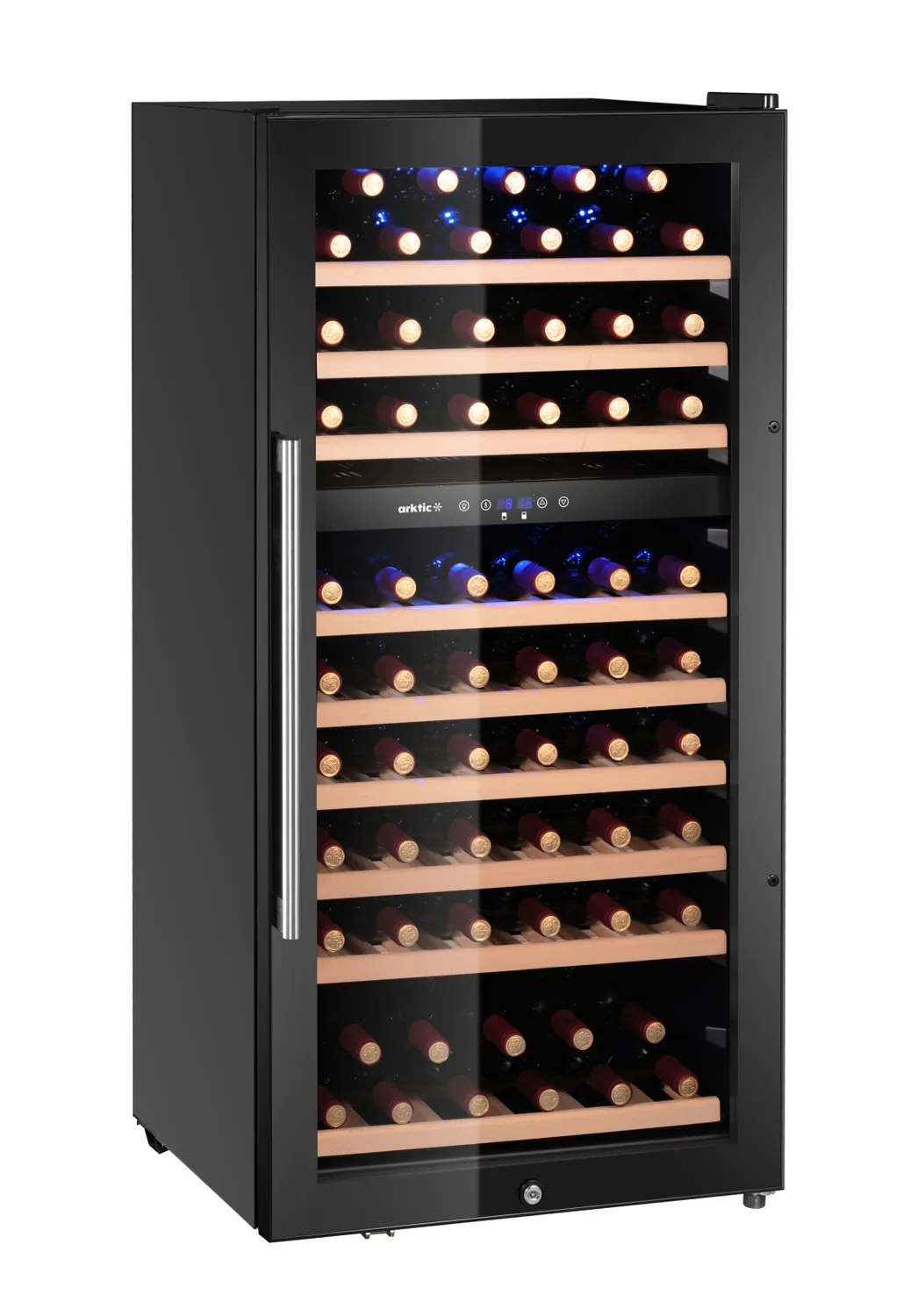 Wine fridge, 2-zones, 91 bottles - 2