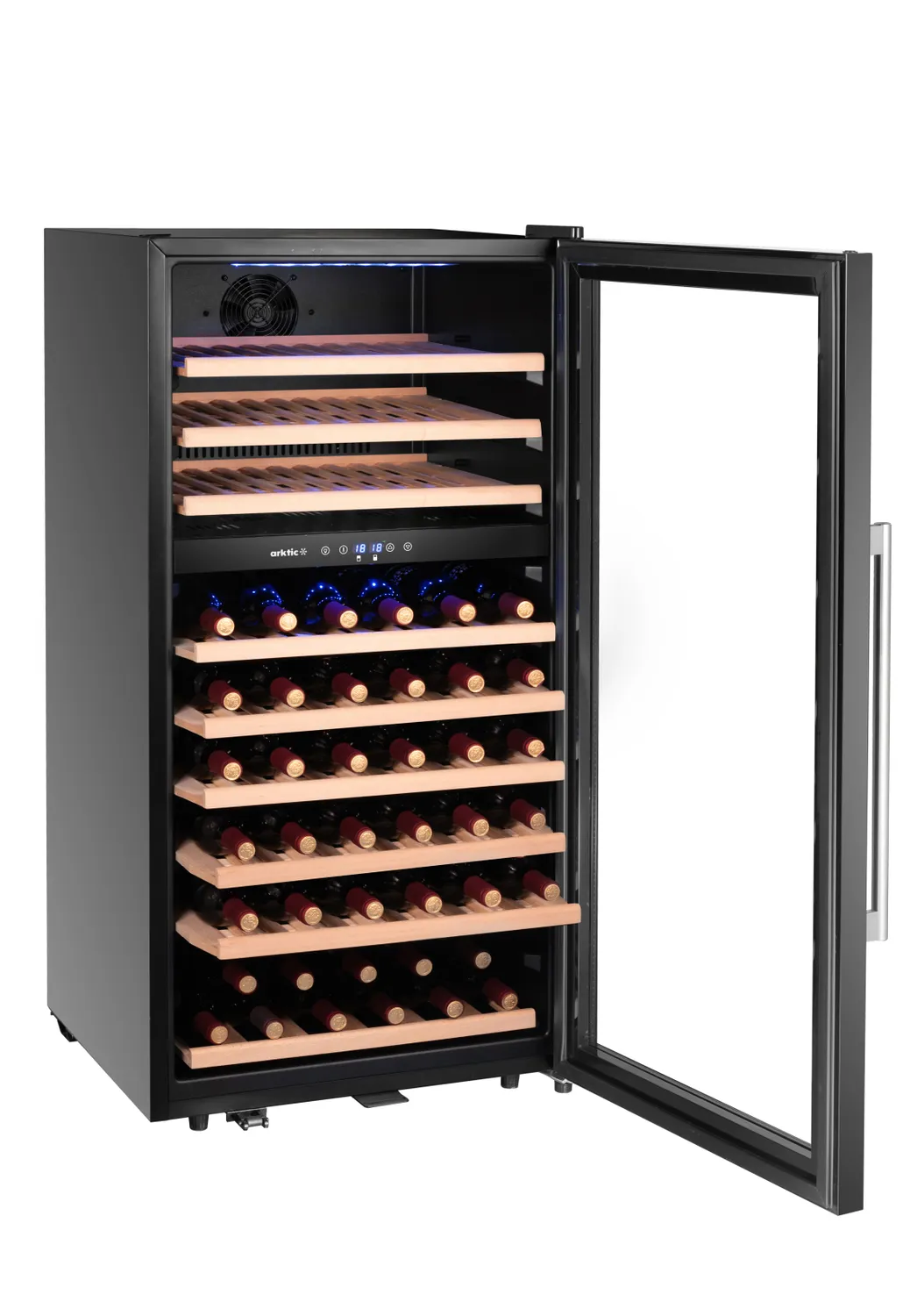 Wine fridge, 2-zones, 91 bottles - 4