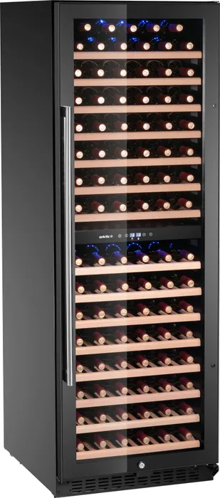 Wine fridge, 2-zones, 131 bottles