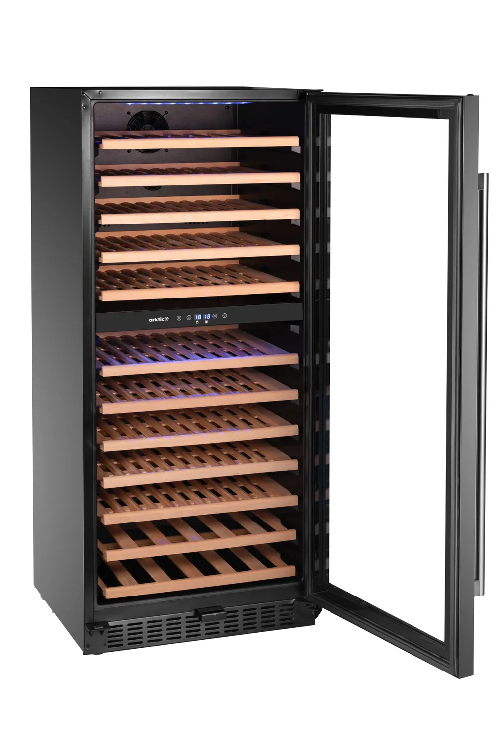 Wine fridge, 2-zones, 124 bottles - 4