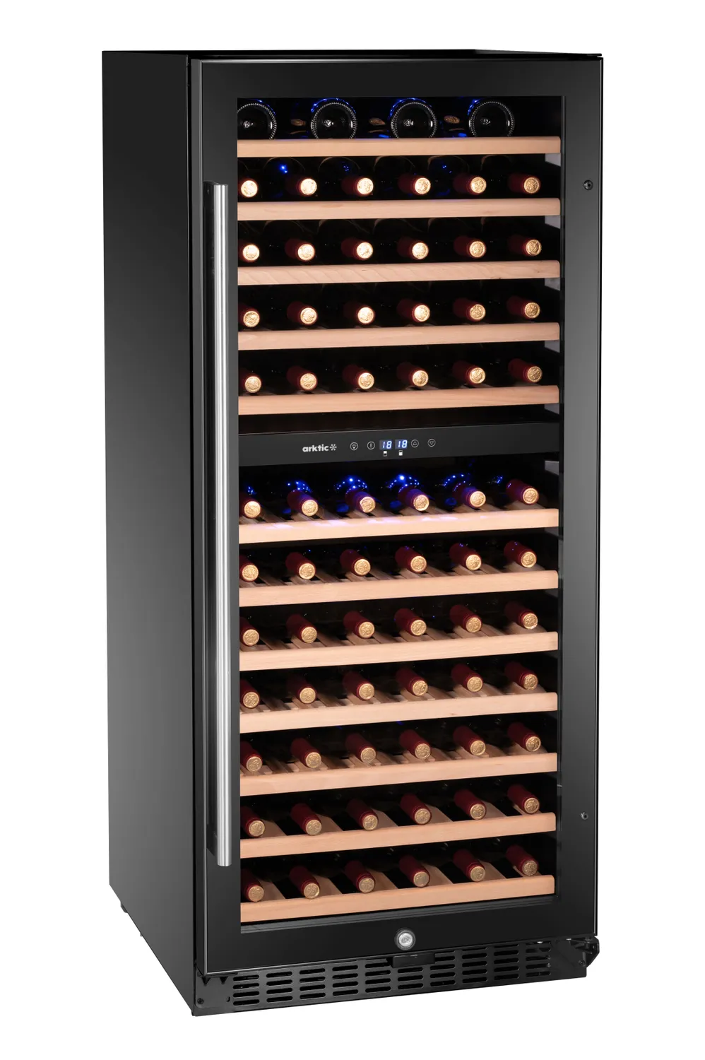 Wine fridge, 2-zones, 124 bottles - 2
