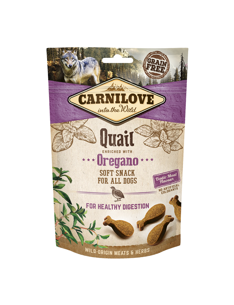 Carnilove Grainfree Semi Moist Quail Oregano 200 g
