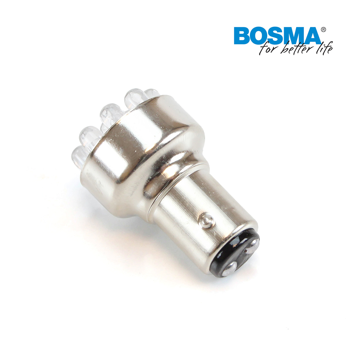 Led-lampe BAY15D 12V 12xLED 6000K Bosma - 2