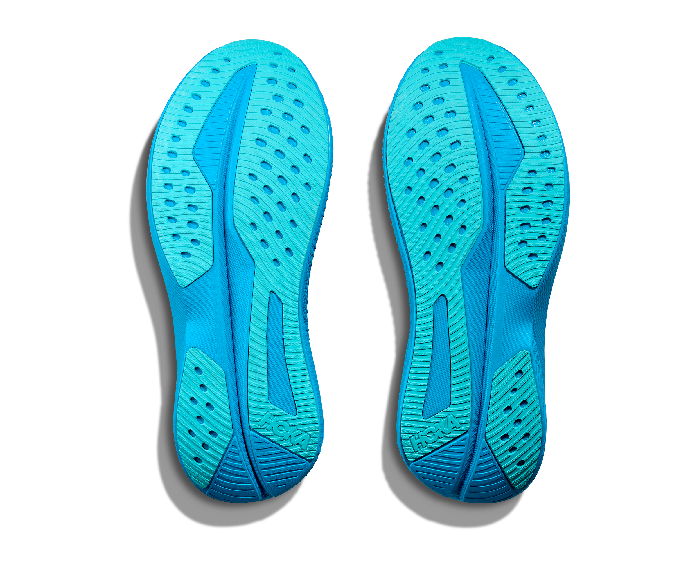 Hoka One One M Mach 6 - White/Skyward Blue - 8