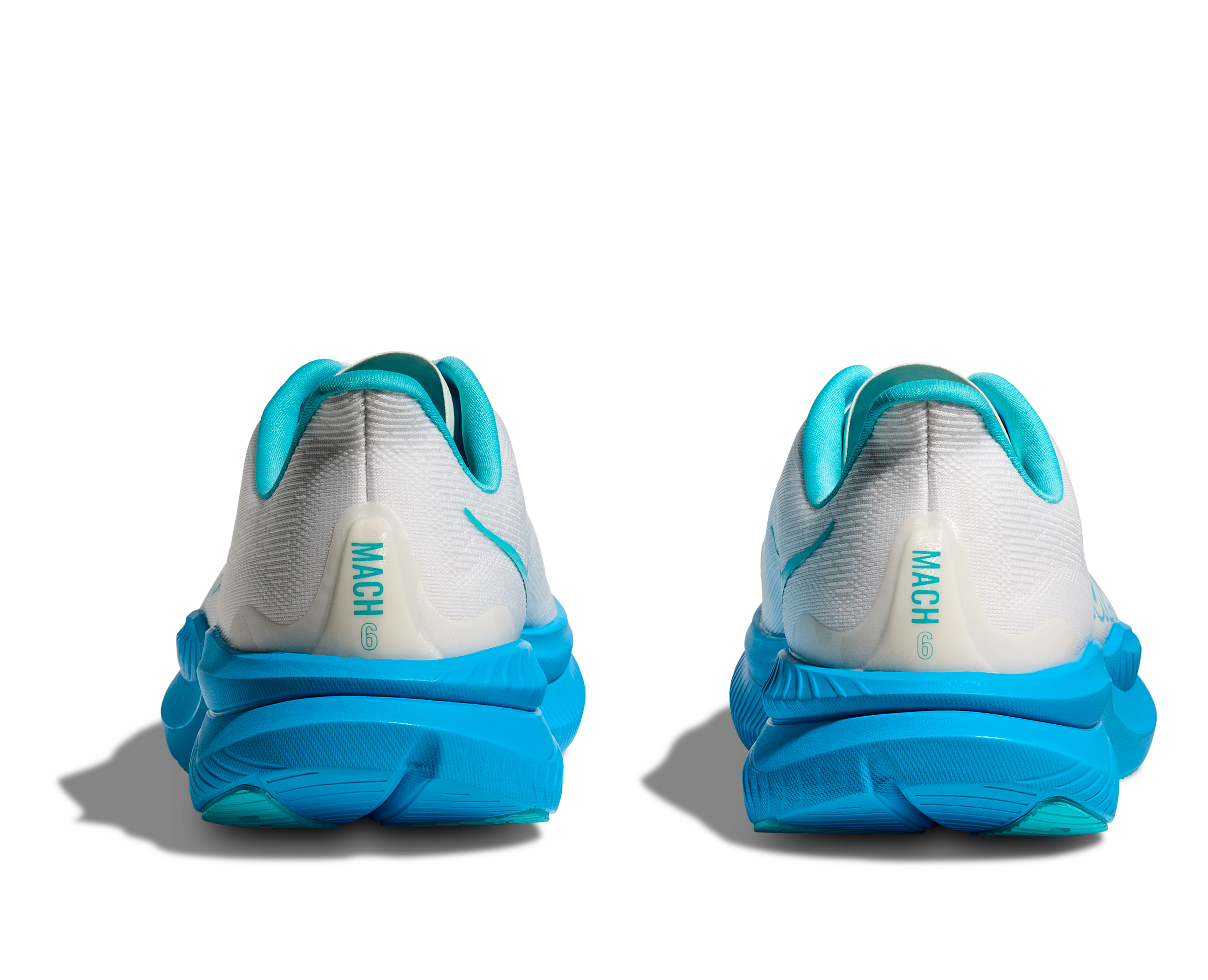 Hoka One One M Mach 6 - White/Skyward Blue - 6