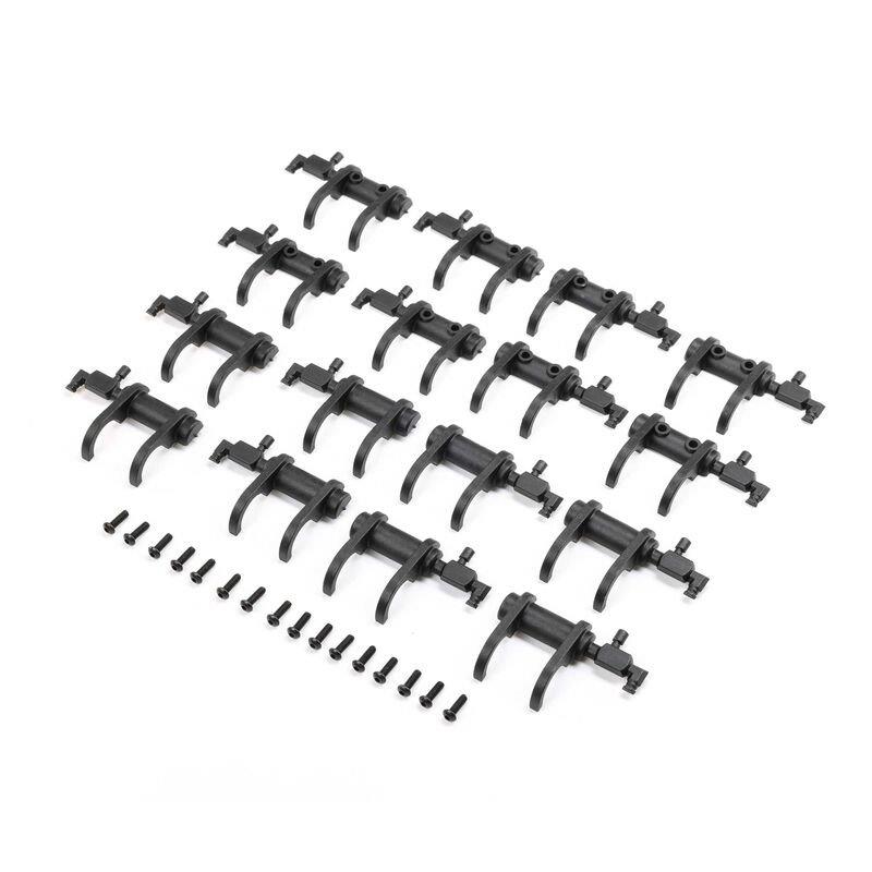 LOSI Faux Shock Reservoir Set (8): LMT 2.0