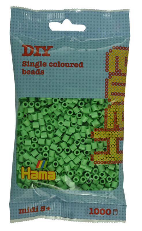 Hama 207-115 MidiPearls 1000 pcs Bright Green