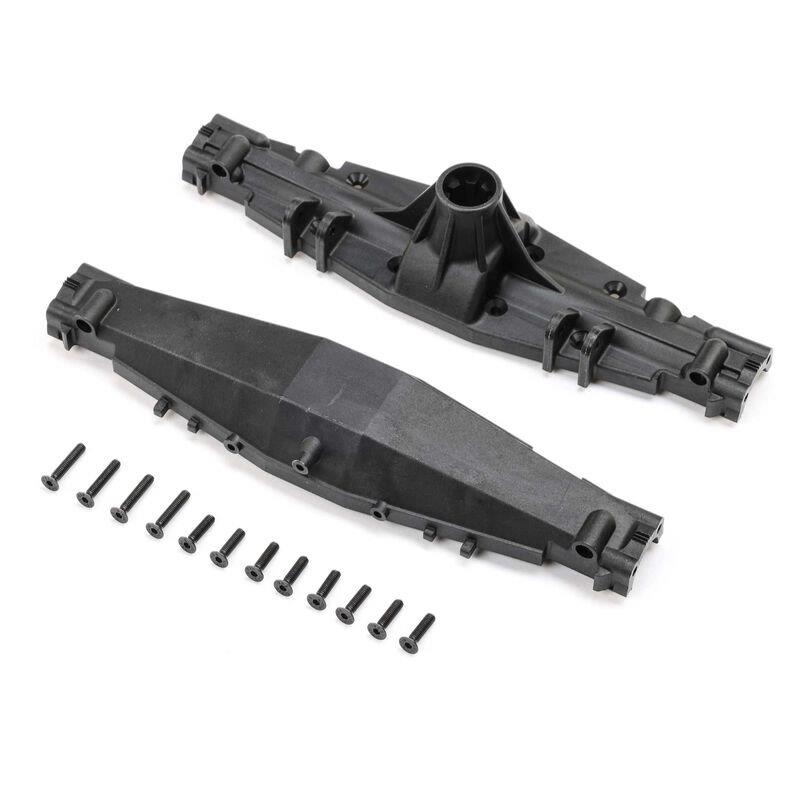 LOSI Axle Housing Set, 1 Piece Rear Half: LMT 2.0