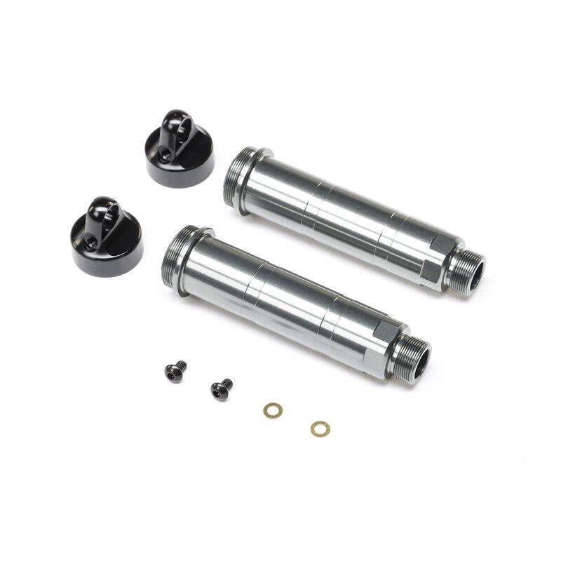 LOSI Shock Body & Cap, Internal Spring (2): LMT 2.0