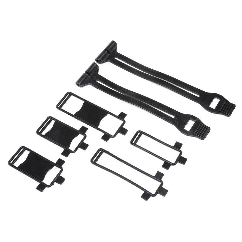 LOSI Battery Straps, Low CG Battery Tray: LMT Mega