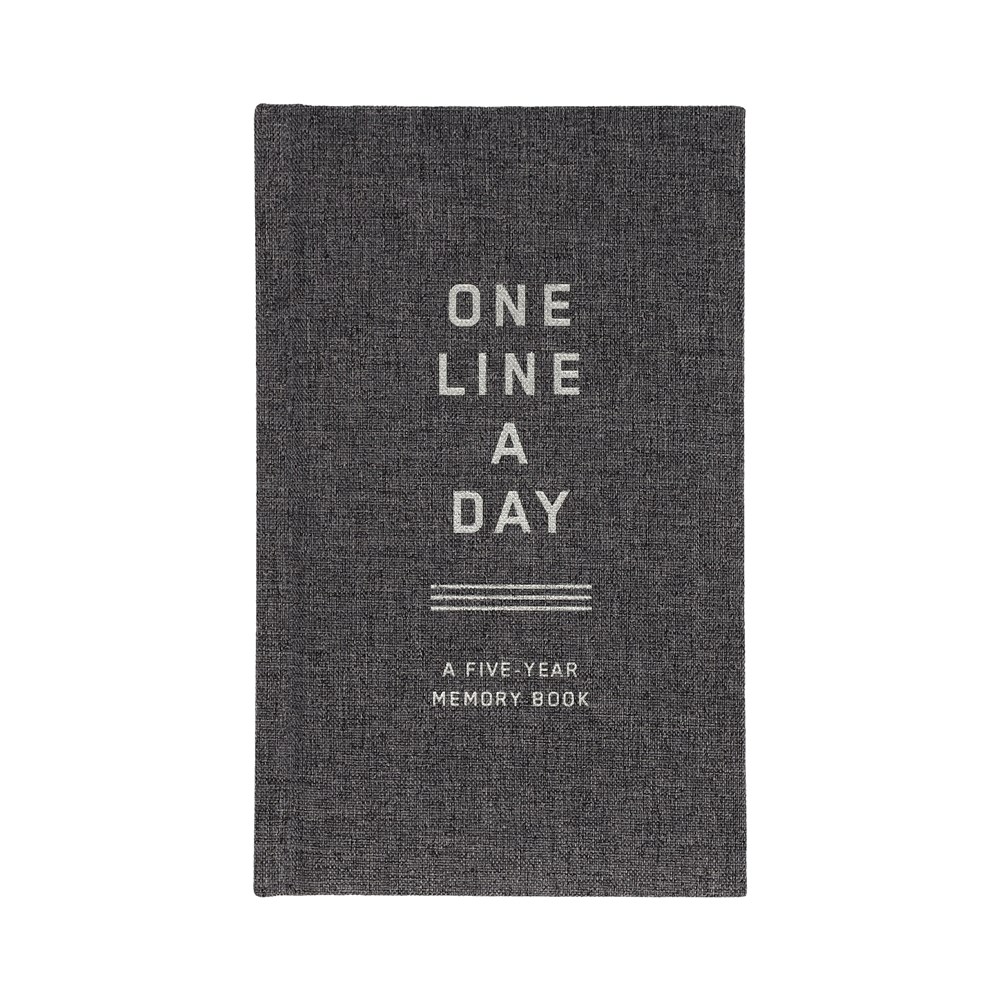 Charcoal Canvas One Line a Day: A Five-Year Memory Book - 4