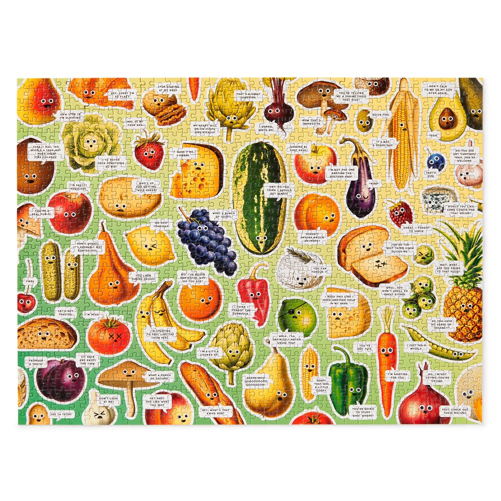 Googly Food 1000 Piece Puzzle - 5