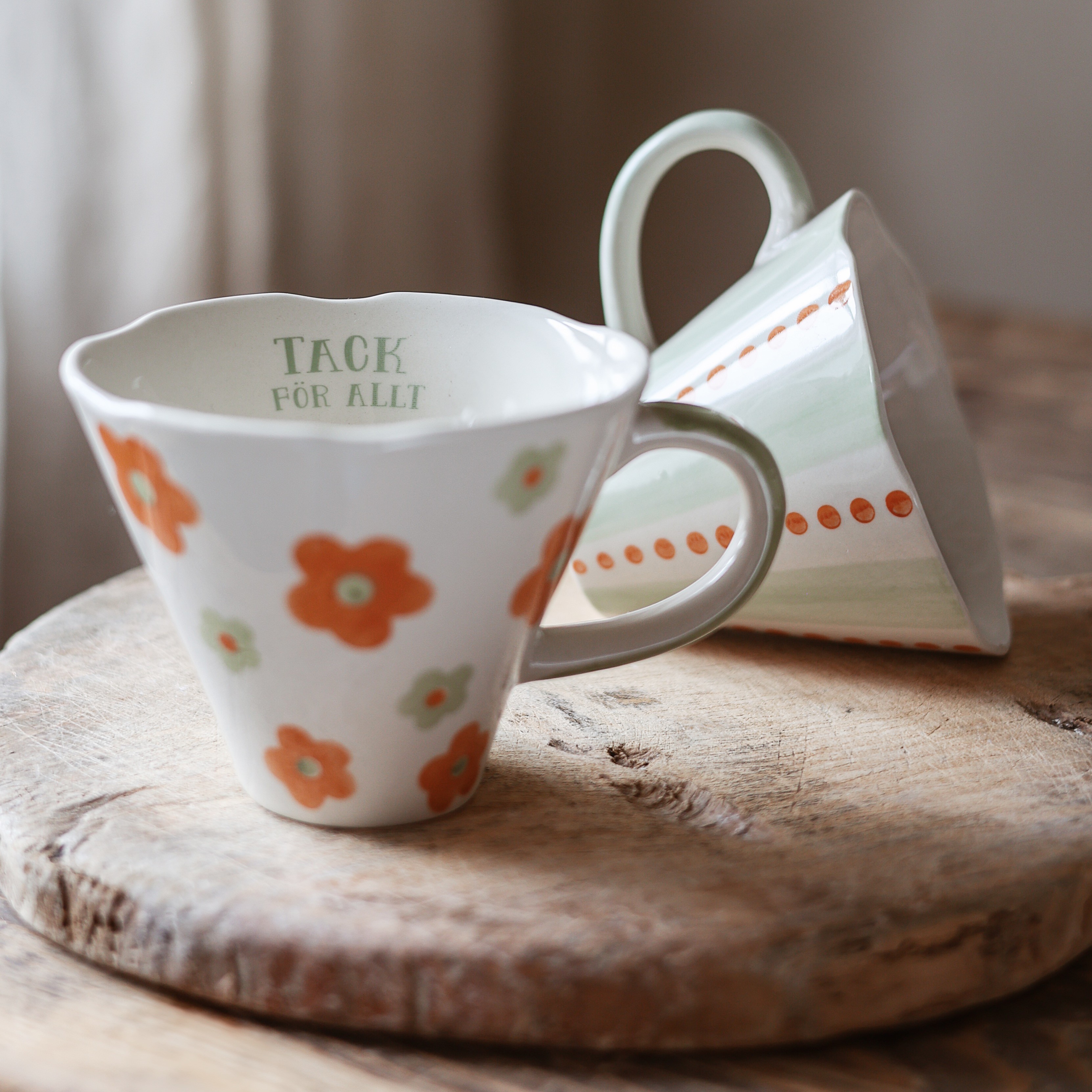 Mugg "Tack för allt" - Majas Cottage - 2