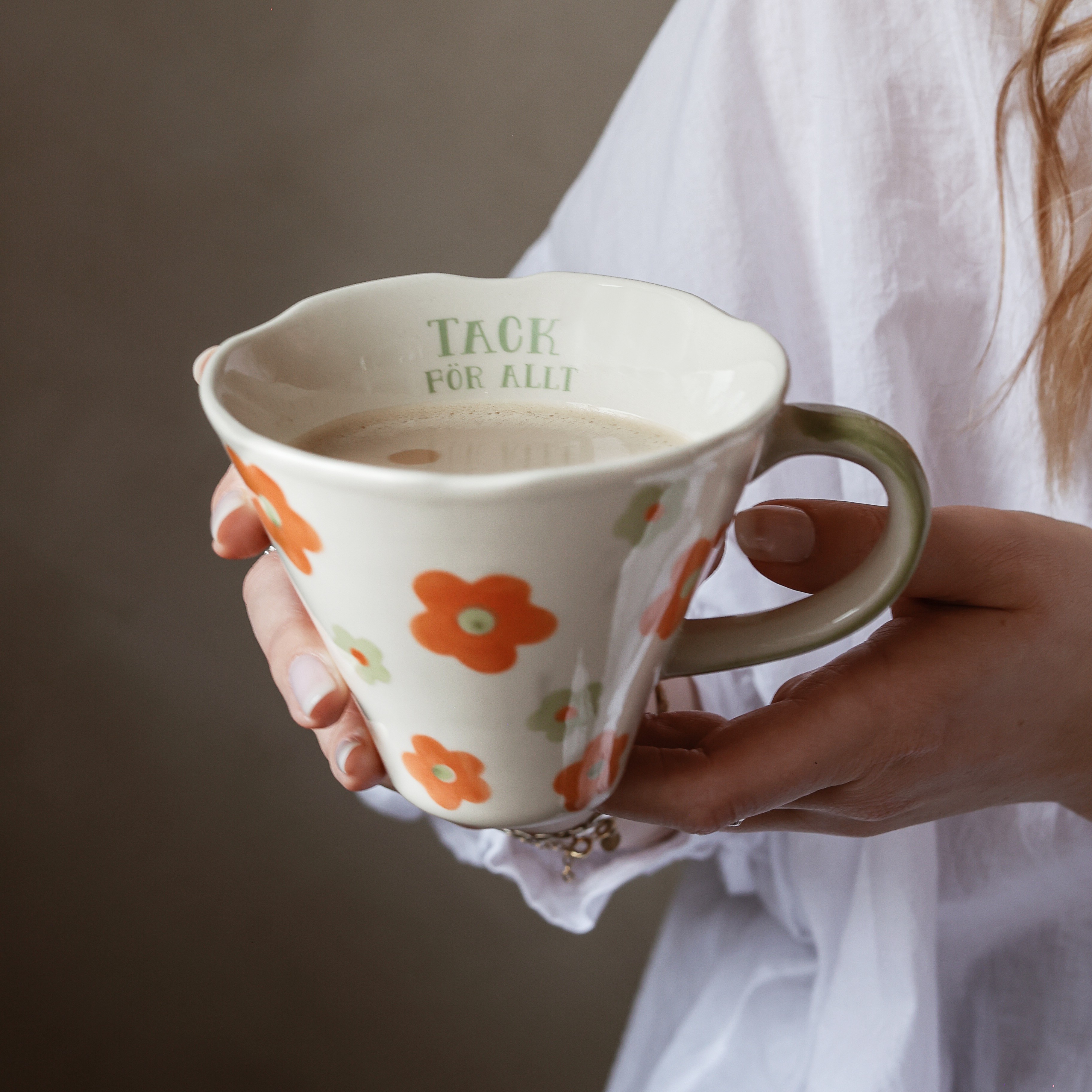 Mugg "Tack för allt" - Majas Cottage