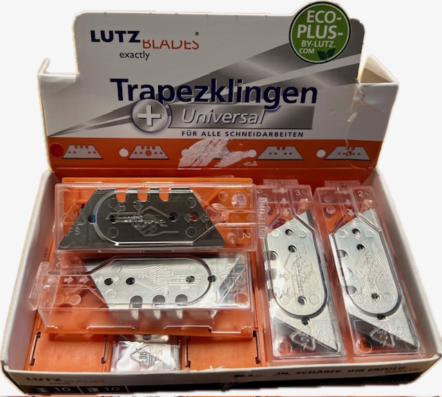 Knivblad Lutz 10/pack eller förpackningLutz