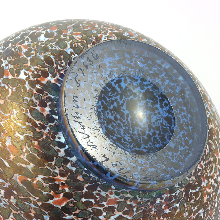 Bertil Vallien (Bagdad 1975) Polychrome Rounded Bowl 15 cm