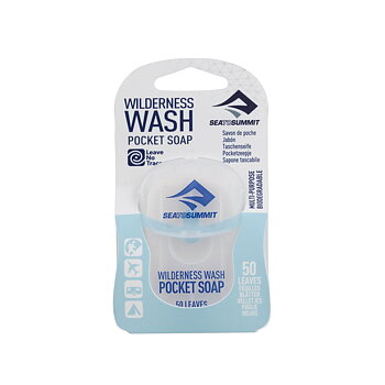 Multifunktionell bladtvål - SEA TO SUMMIT Wilderness Wash Pocket Soap