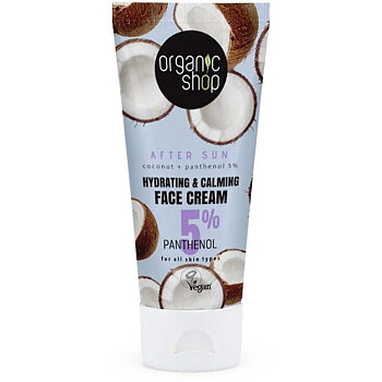 Organic Shop After-Sun Dagkräm Kokos 50ml