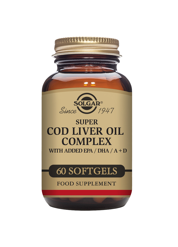 Super Cod Liver Oil Complex 60softgels - Solgar