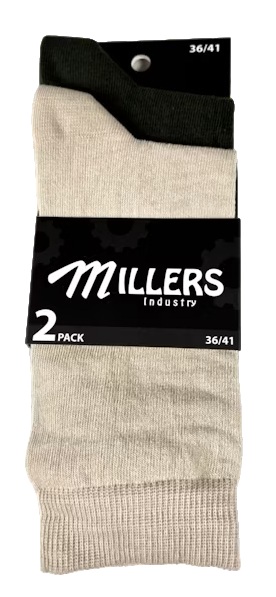 2-Pack Millers Strumpor - 2