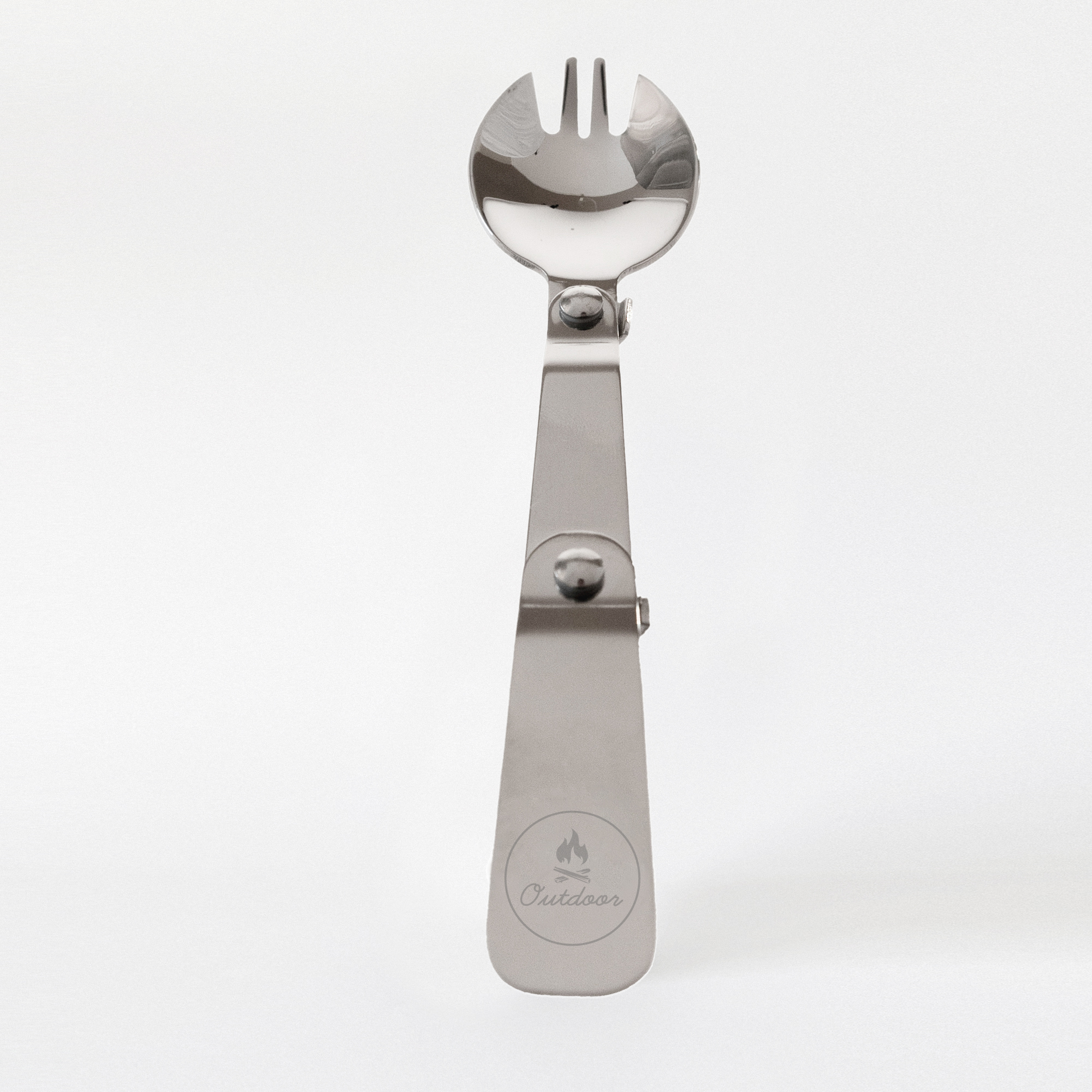 Spork Rostfritt stål Vildmark Hopfällbar  - Outdoor
