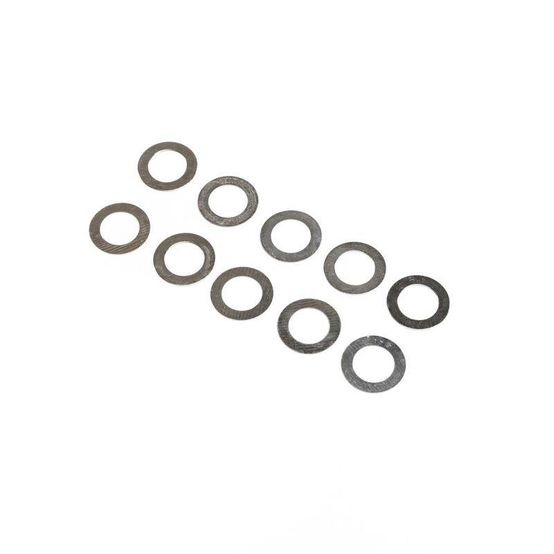 LOSI Diff Shim, M8 x 13 x 0.4mm (10): LMT