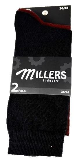 2-Pack Millers Strumpor - 2