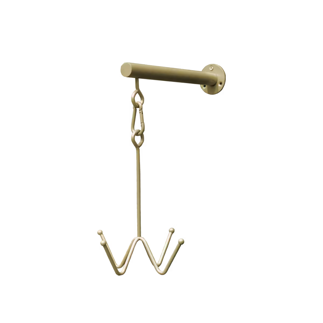KENTUCKY GD BRIDLE HOOK 4 PRONG WITH WALL ATTACHMENT - 7