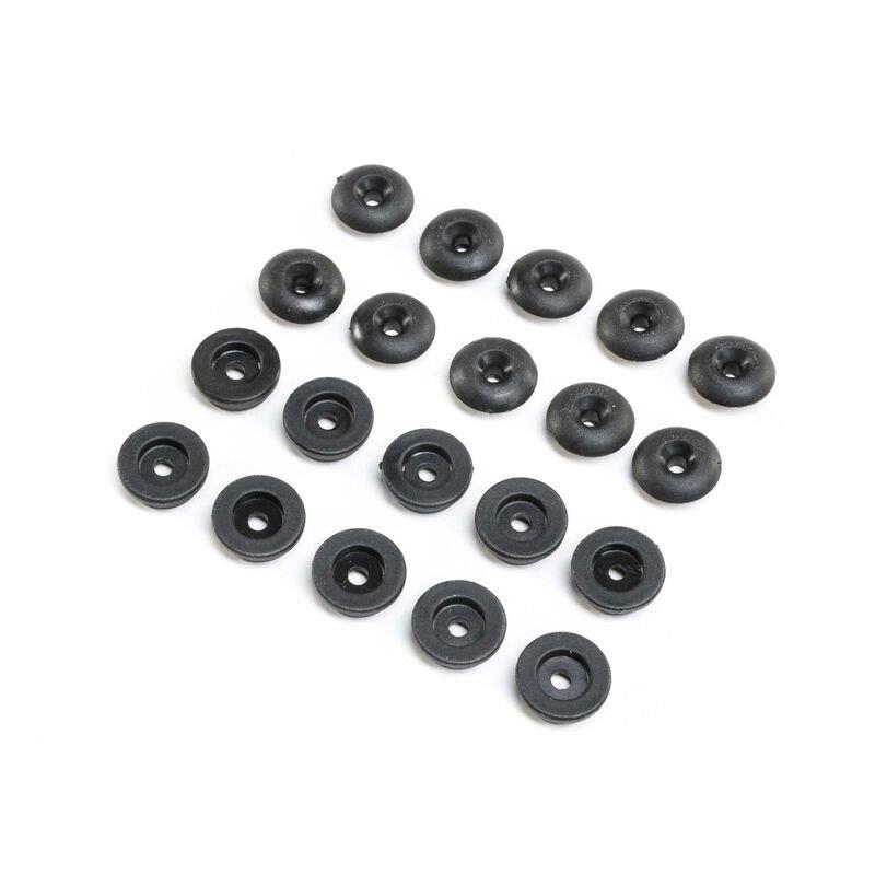 LOSI Body Buttons, Top and Bottom (10): LMT