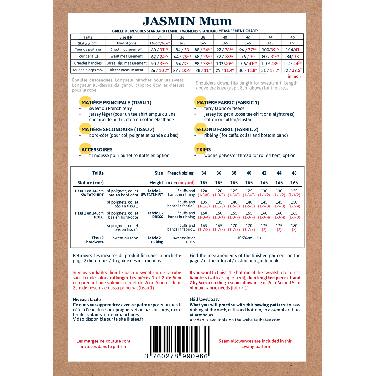 JASMINE MUM - 34-46 - 4