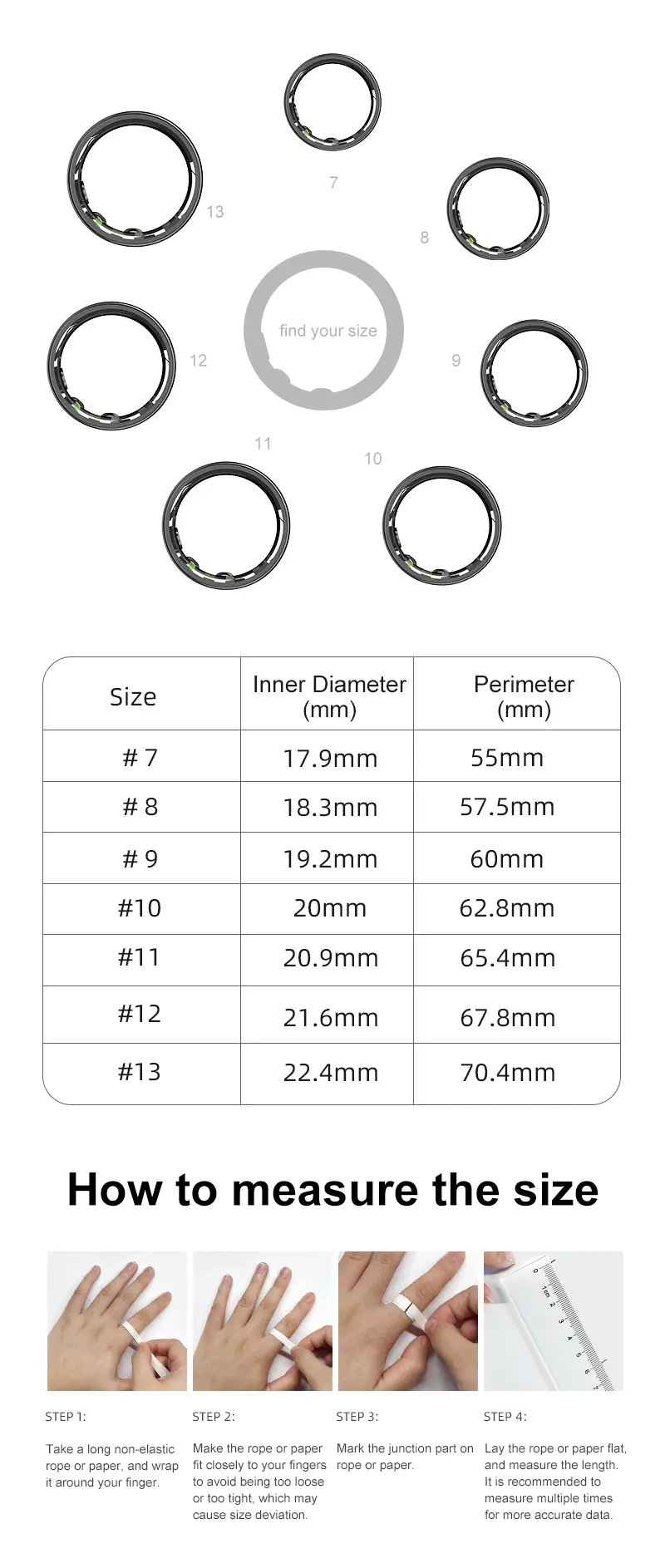 Smart ring Lite R03 - 19