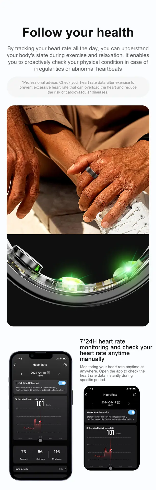 Smart ring Lite R03 - 15