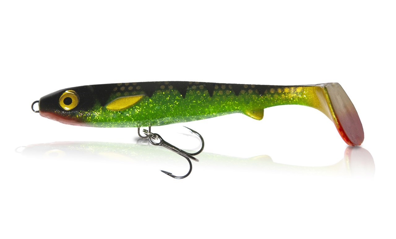 Flatnose Shad 12cm med Inbyggd Rigg 3-pack - 2