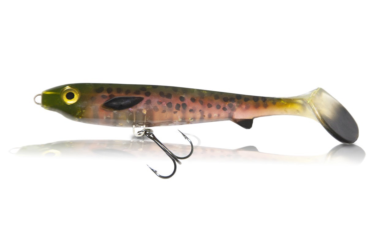 Flatnose Shad 12cm med Inbyggd Rigg 3-pack - 6