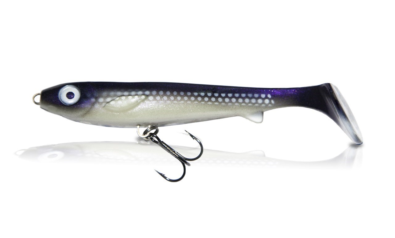 Flatnose Shad 12cm med Inbyggd Rigg 3-pack - 5