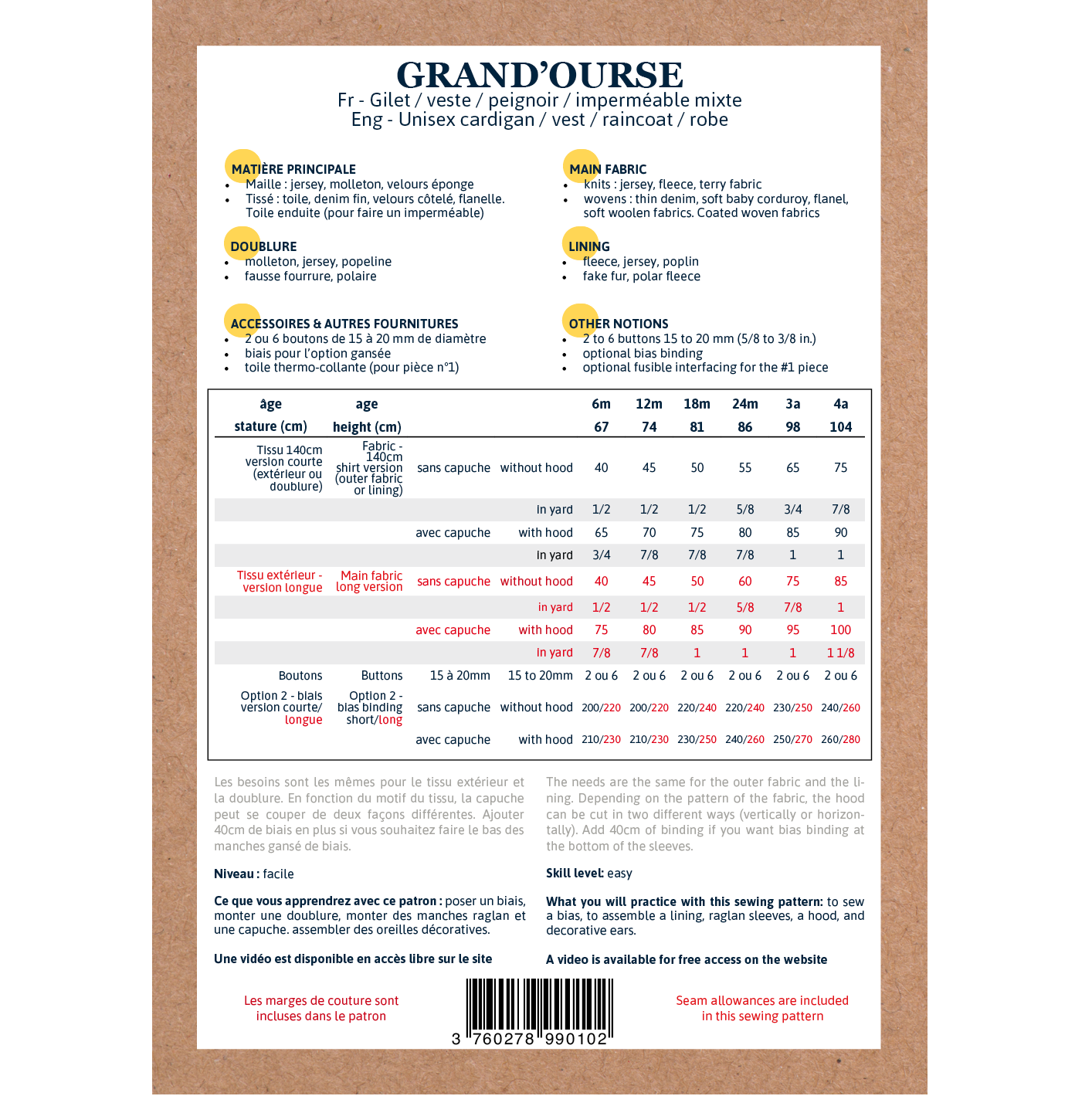 GRAND'OURSE - 68-104 - 12