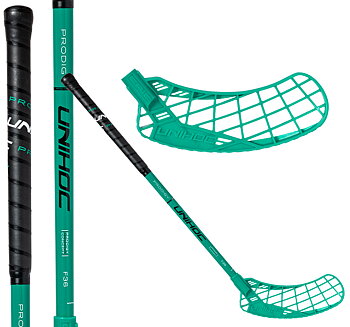 UNIHOC Epic Youngster Prodigy 36 turquoise/black